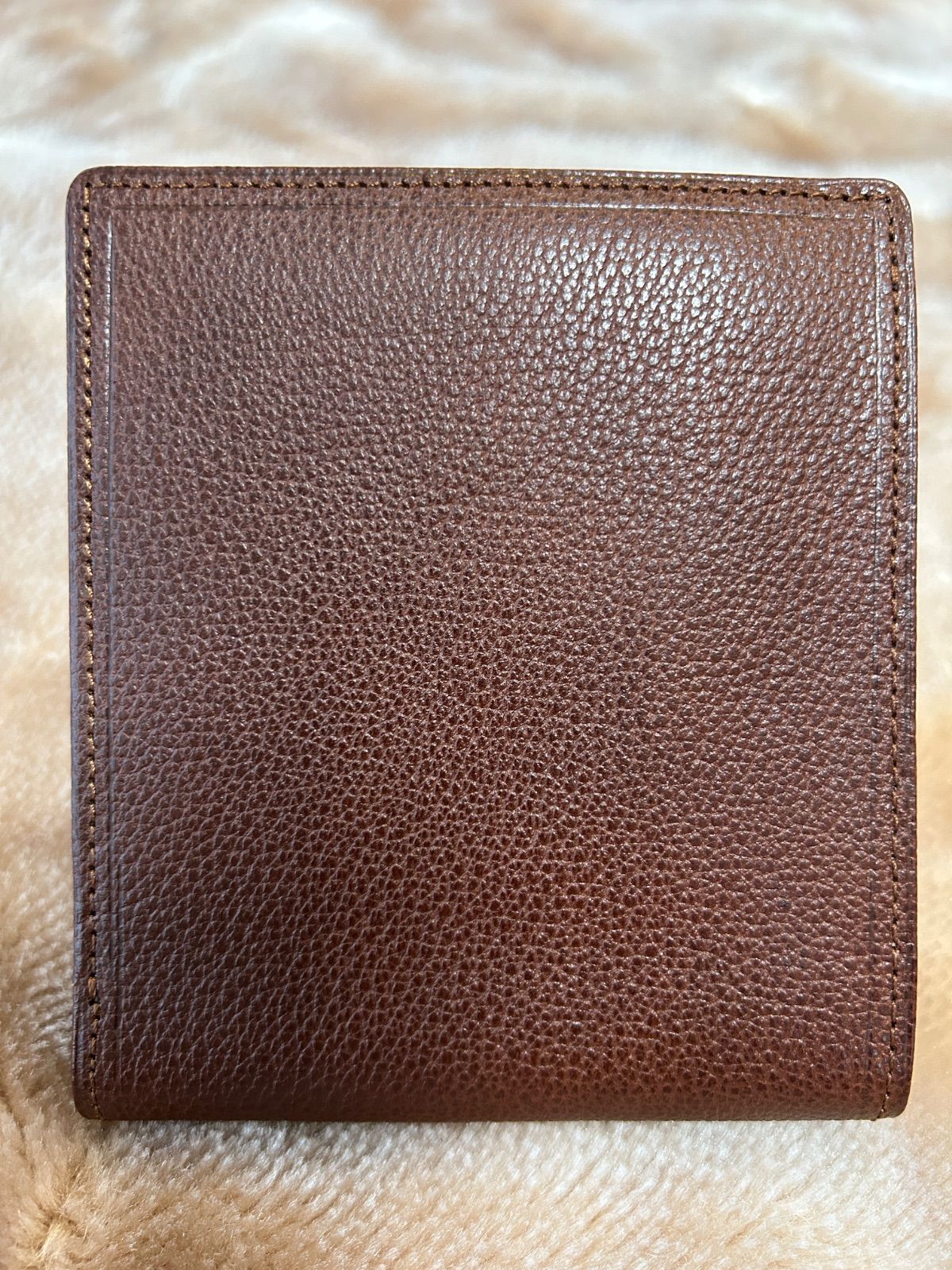 バーバリー二つ折り財布コンパクトウォレットさいふサイフ札入れメンズレディースユニセックス男女兼用男性用紳士女性用婦人ブラウン茶