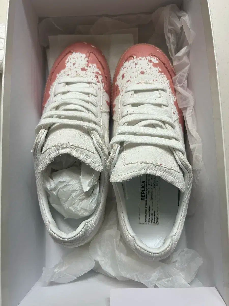 メゾン マルジェラ ドイツ軍 ペイント スプラッター スニーカー 36.5