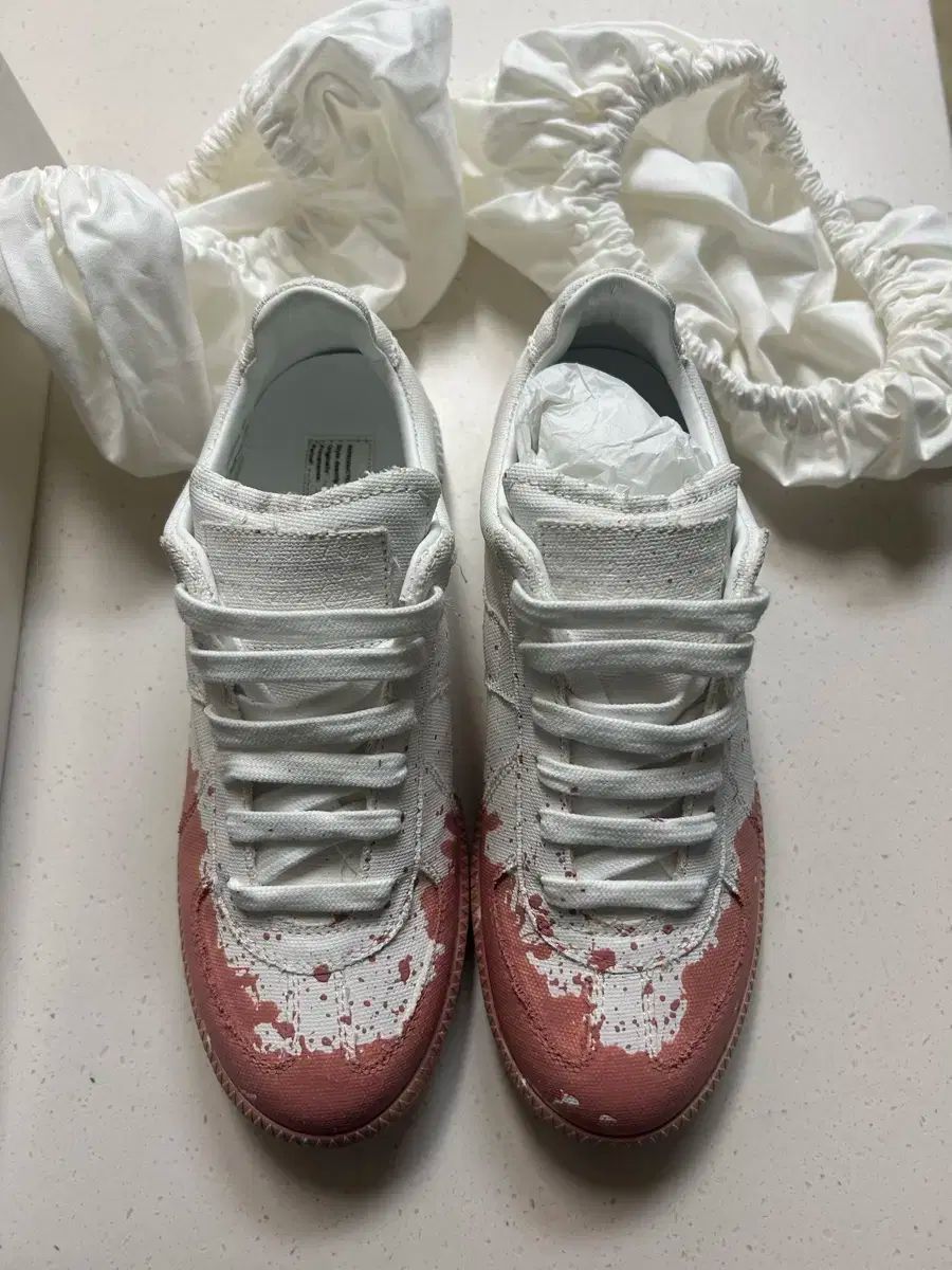 メゾン マルジェラ ドイツ軍 ペイント スプラッター スニーカー 36.5