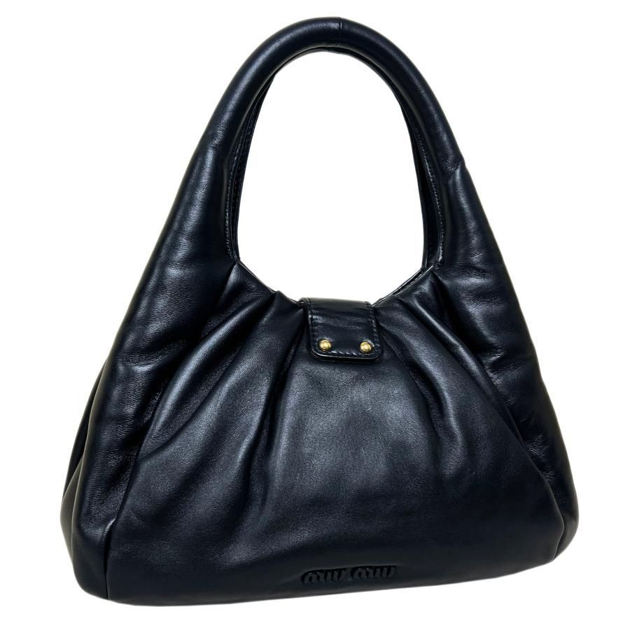 MIUMIU ミュウミュウ バッグ ナッパレザー 2WAY ハンド 肩掛け