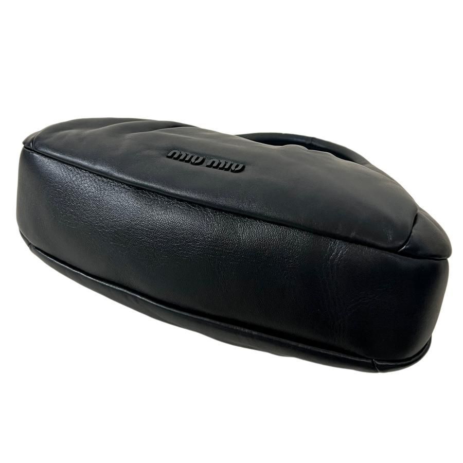 MIUMIU ミュウミュウ バッグ ナッパレザー 2WAY ハンド 肩掛け