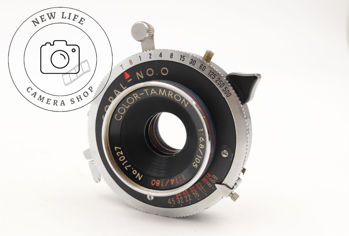 COLOR-TAMRON 105 mm F 6.8 COPAL NO.0 大判 中判 レンズ 14902