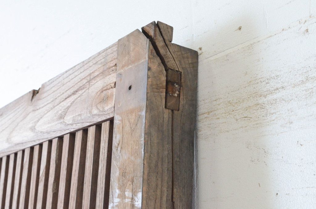 格子蔵戸1枚 アンティーク建具