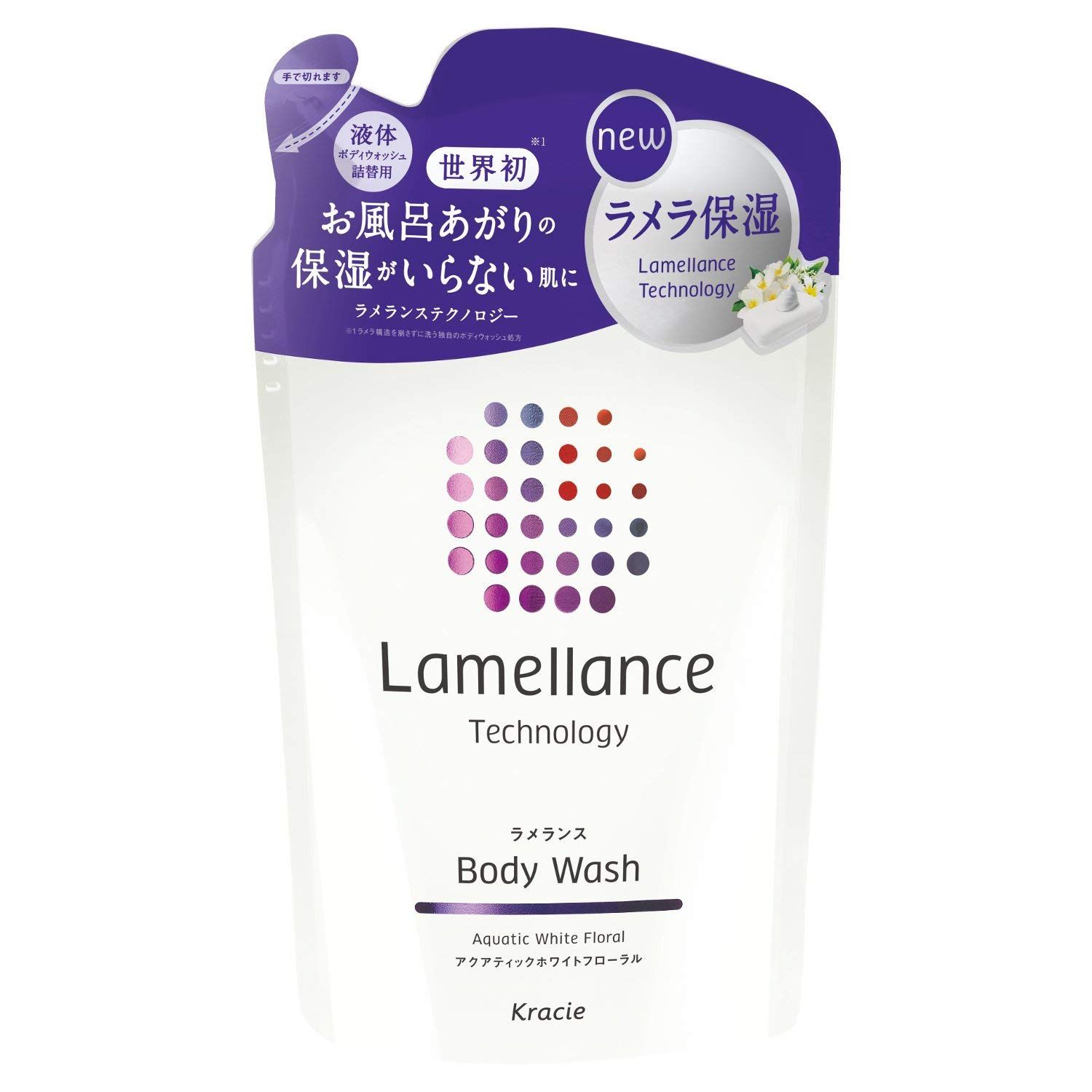 クラシエホームプロダクツ ラメランス ボディウォッシュ アクアティックホワイトフローラル 詰替用 360ml 2個セット