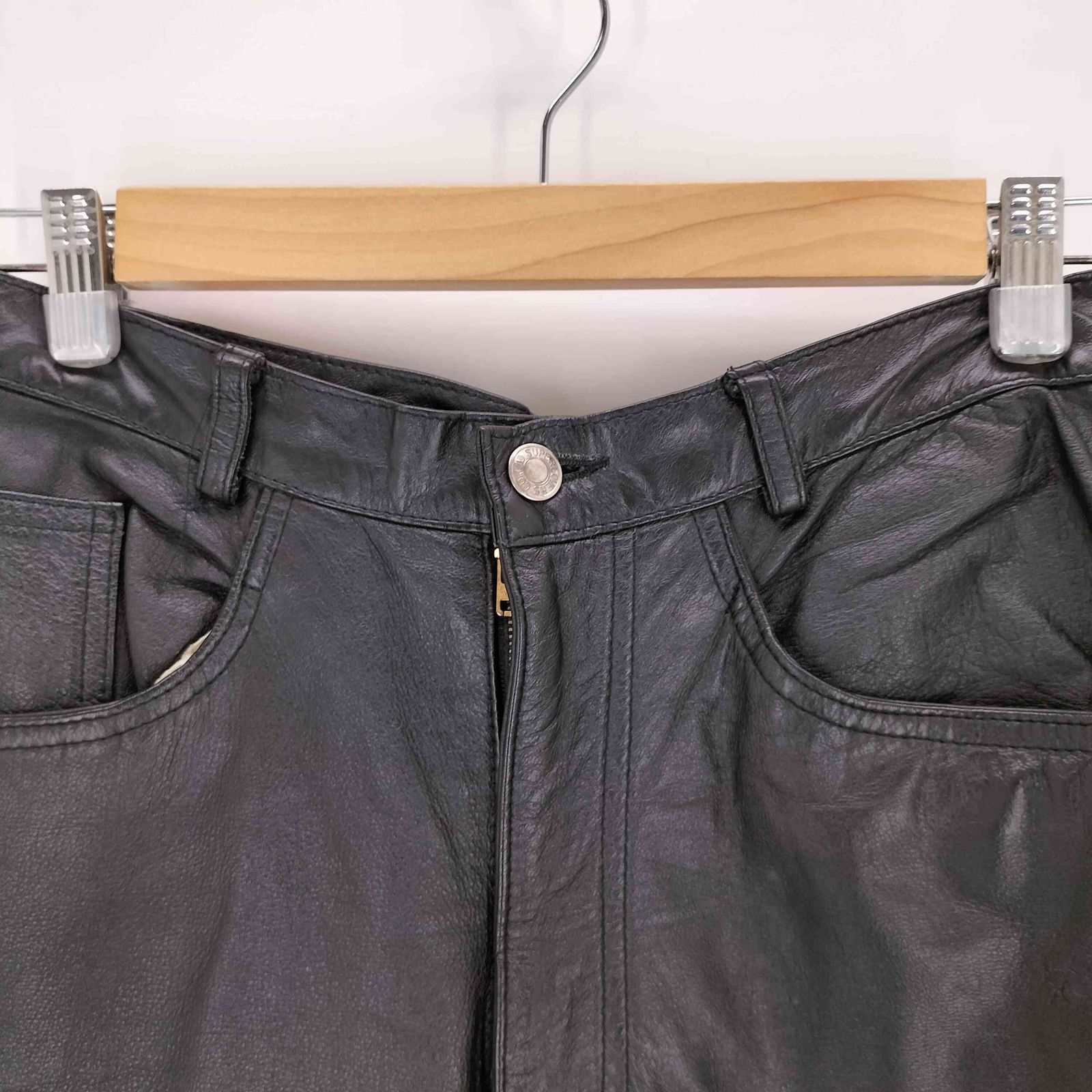 ユーズドフルギ USED古着 42TALON レザーパンツ メンズ 表記無 - メルカリ