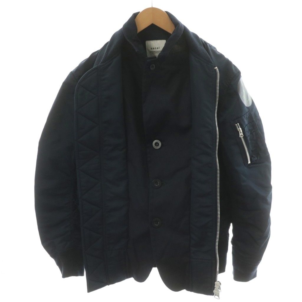 サカイ × アンダーカバー　イリバーシブル MA-1 ジャケット 2 サカイ × アンダーカバー イリバーシブル MA-1 ジャケット 2 サカイ x