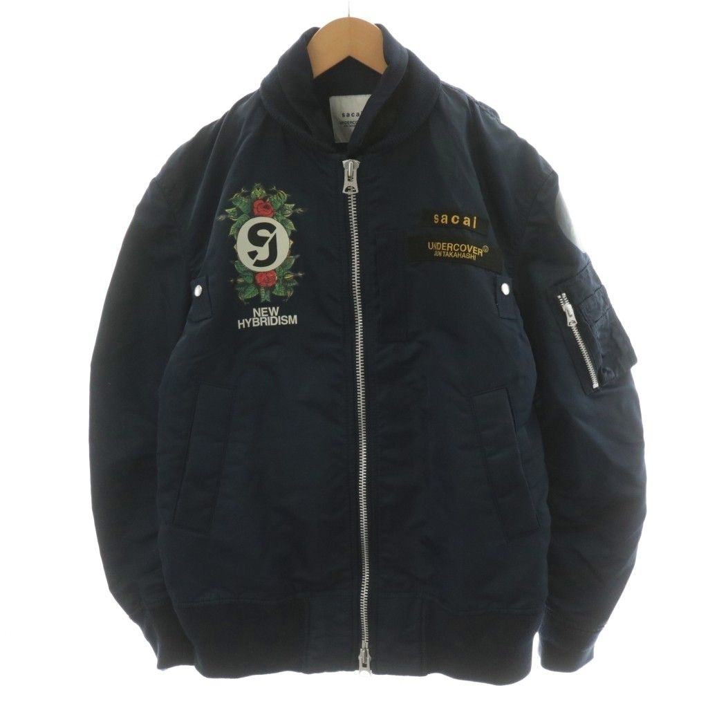 サカイ × アンダーカバー　イリバーシブル MA-1 ジャケット 2 サカイ x アンダーカバーのコラボ MA-1が発売 | Hypebeast.JP