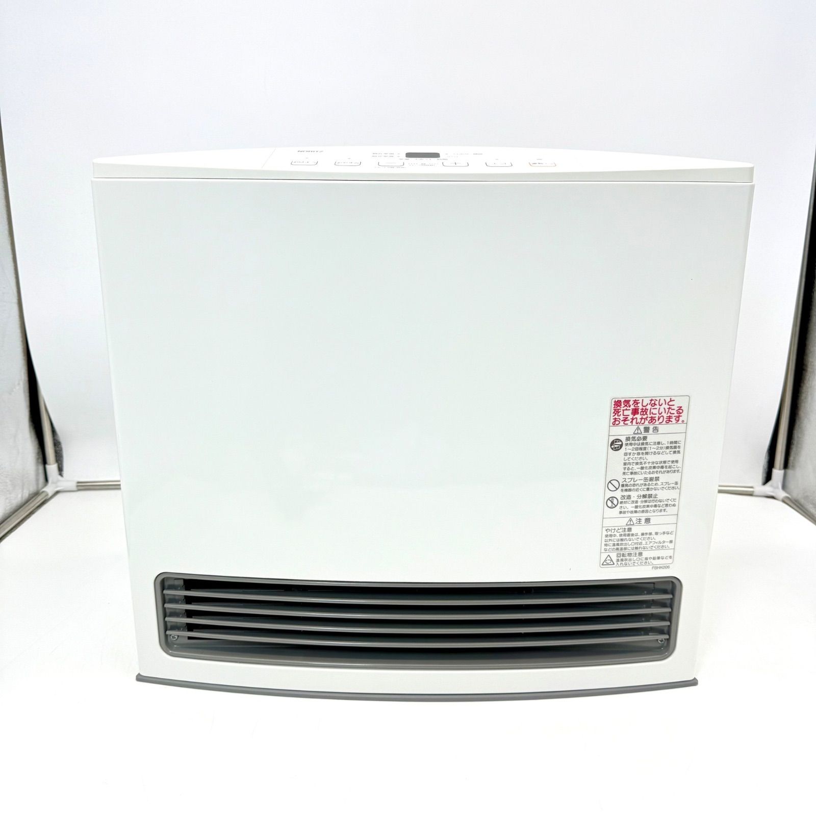 NORITZ 都市ガス ファンヒーター GFH-4005 S-W 5 ガスヒーター ノーリツ