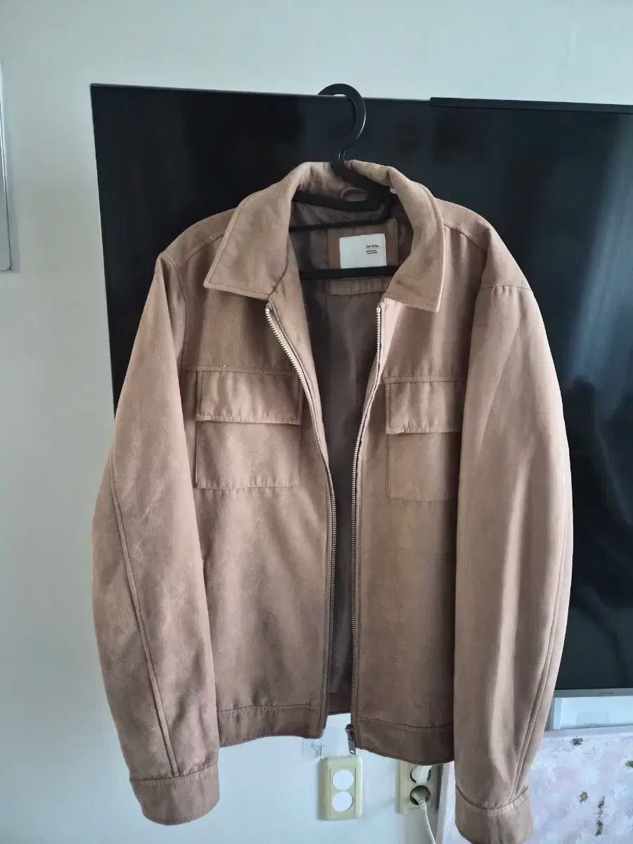 bershka スウェード ジャケット