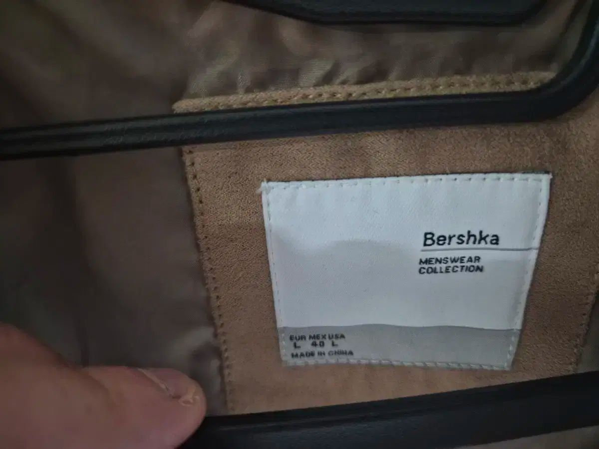 bershka スウェード ジャケット