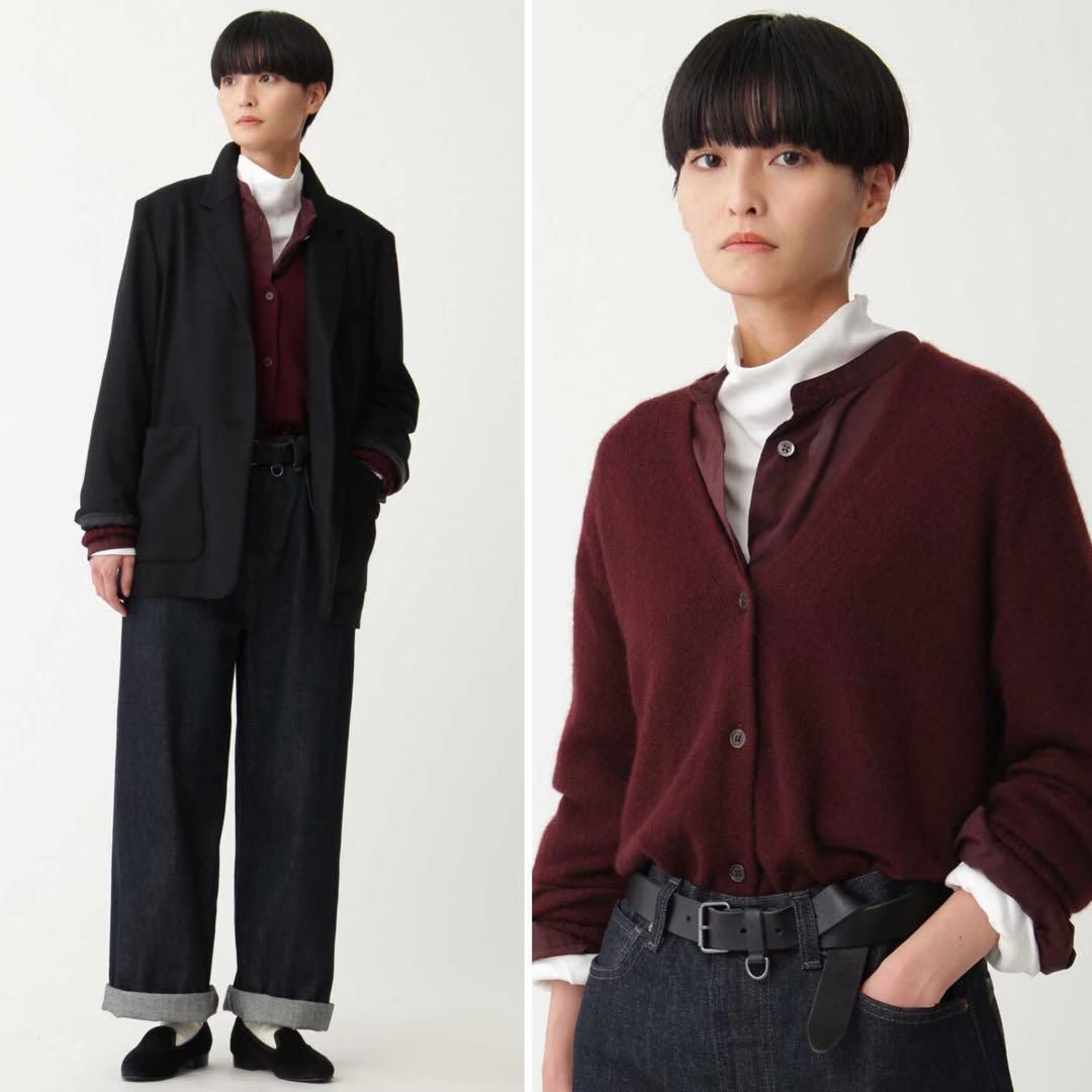 マーガレットハウエル 22AW 定価5.9万 美品 カシミヤコットン