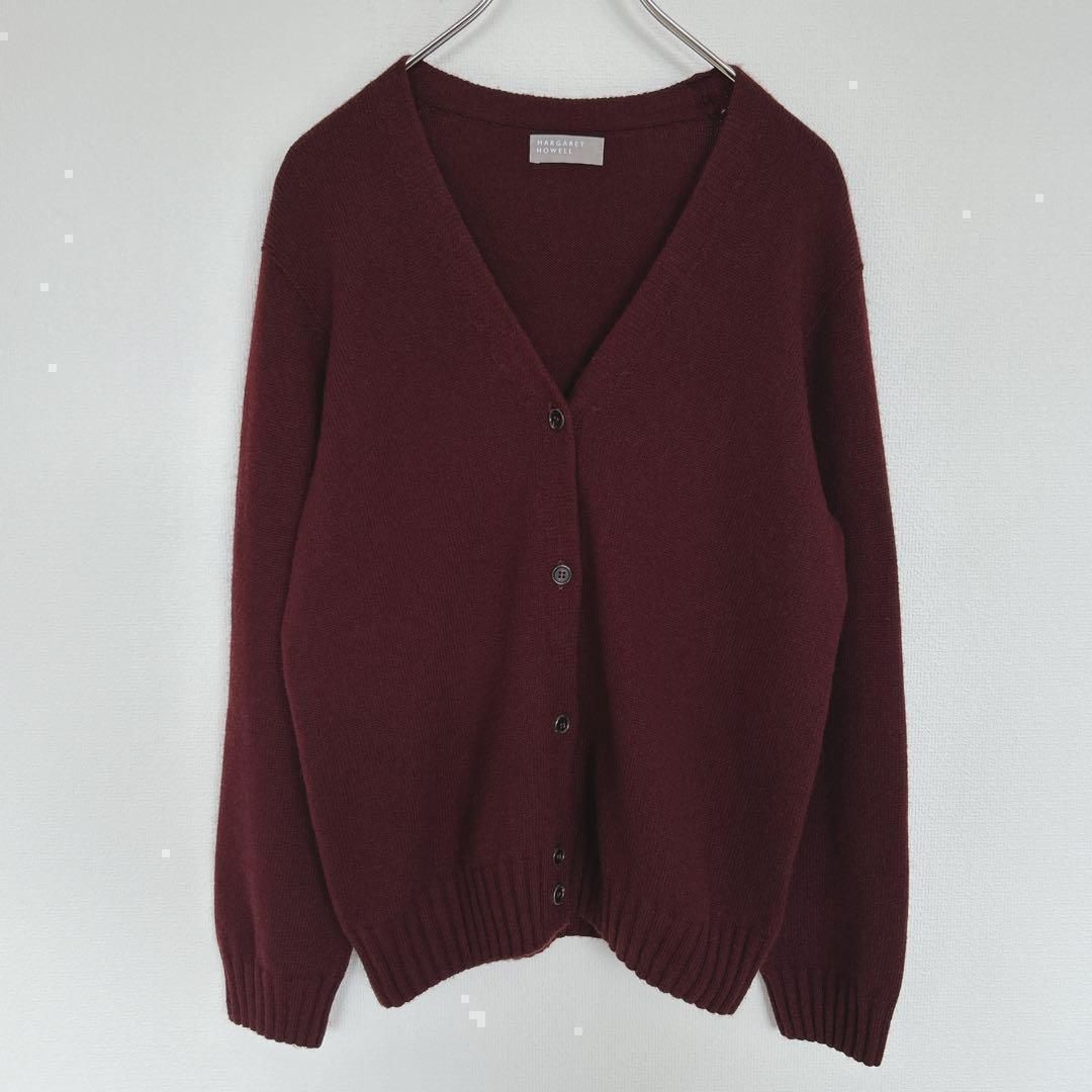 マーガレットハウエル 22AW 定価5.9万 美品 カシミヤコットン