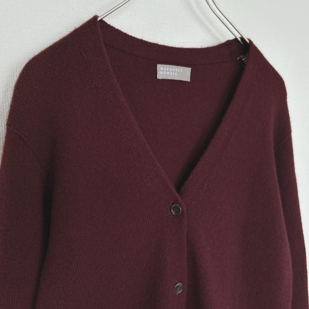 マーガレットハウエル 22AW 定価5.9万 美品 カシミヤコットン