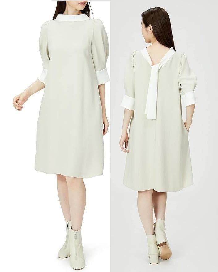 CELFORD 22SS Aラインボウタイワンピース