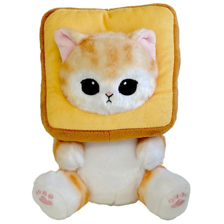 サン・アロー mofusand ぽてたまぬいぐるみ パンにゃん ベージュ