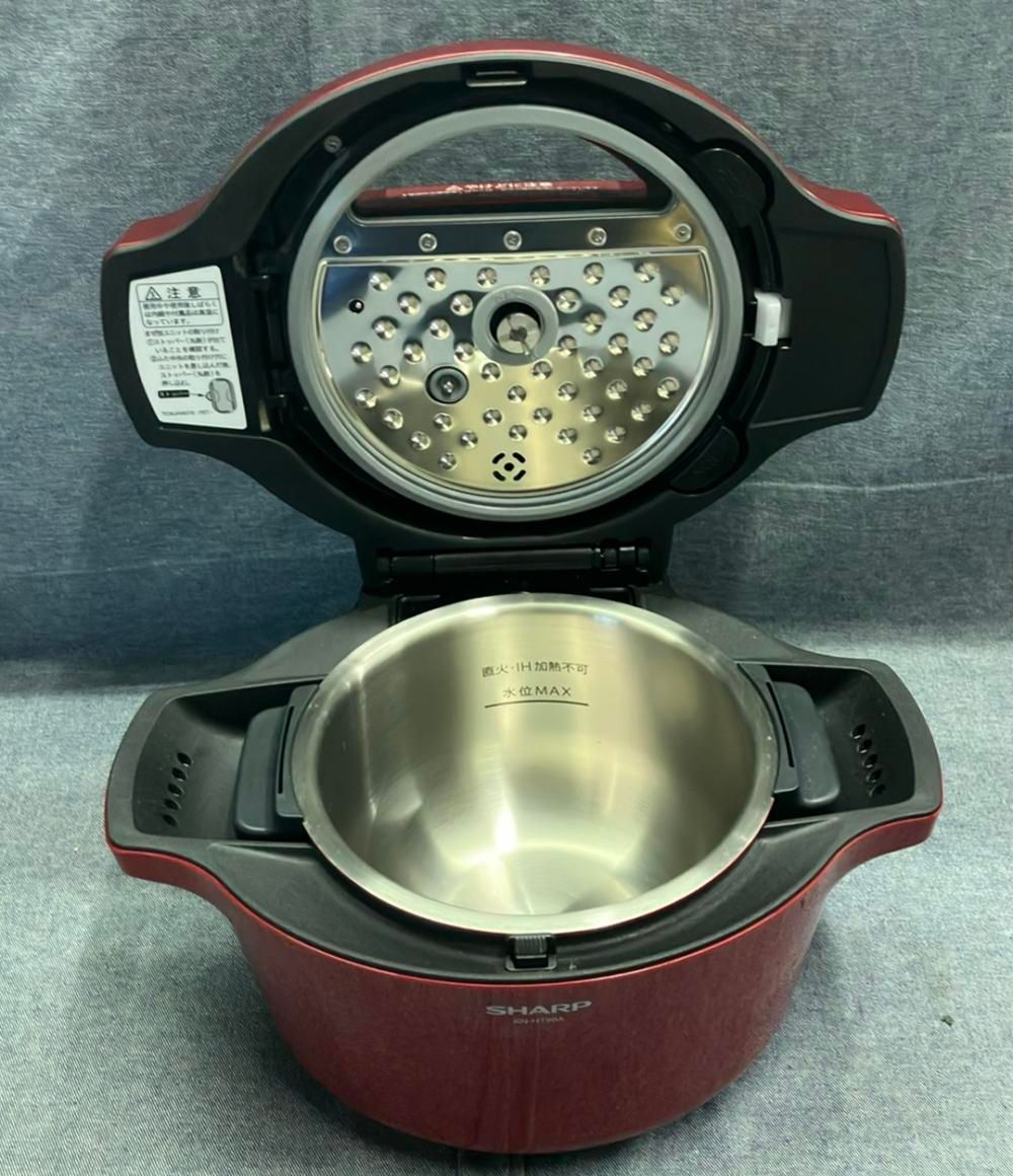 シャープ 水なし自動調理鍋 ヘルシオ ホットクック KN-HT99A SHARP