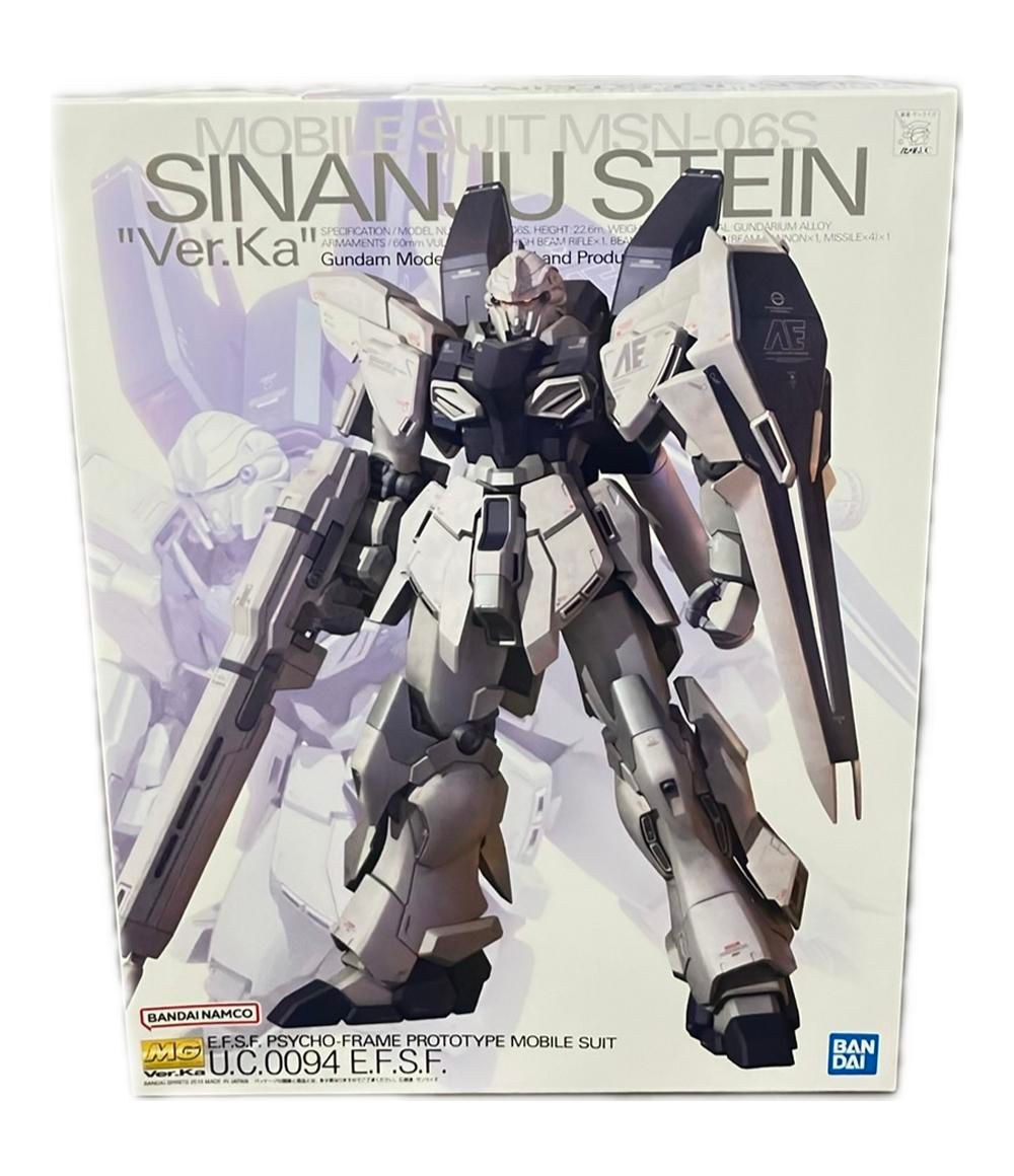 バンダイ 機動戦士ガンダムUC MG 1 100 地球連邦軍サイコフレーム 試作モビルスーツ MSN 06 S シナンジュ スタイン Ver Ka プラモデル