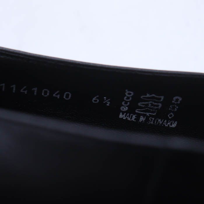  エコー パンプス スクエアトゥ シューズ フォーマル ブランド 靴 黒 レディース 6. ブラック ECCO その他 靴