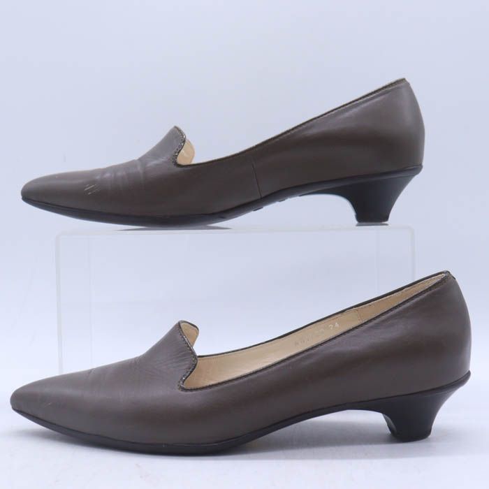 【極良品】ヨシトyoshitoグリッター レザーポインテッドトゥパンプス23.0 極良品】ヨシトyoshitoグリッター レザーポインテッドトゥパンプス23.0