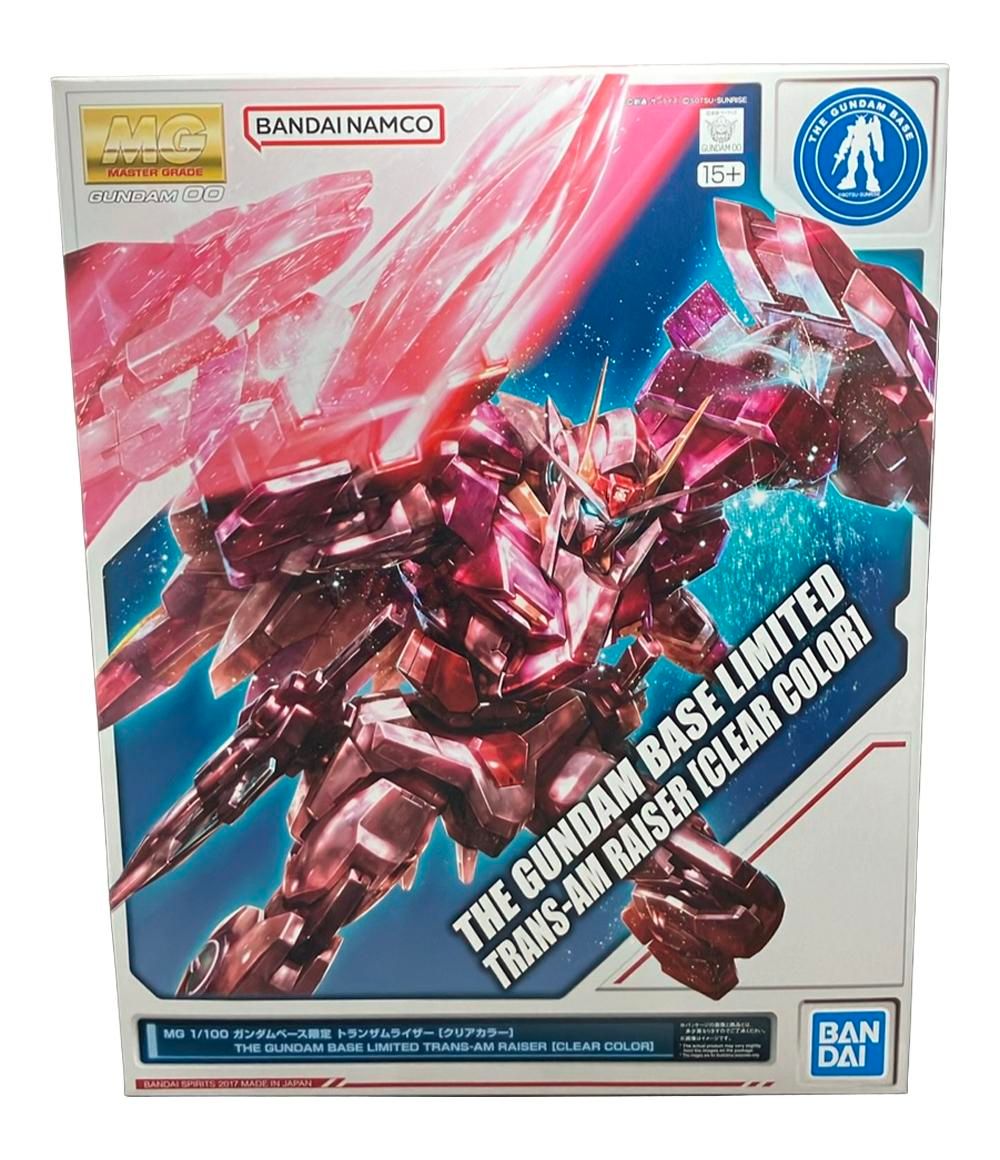 バンダイ 機動戦士ガンダム00 MG 1 100 ガンダムベース トランザムライザー クリア プラモデル