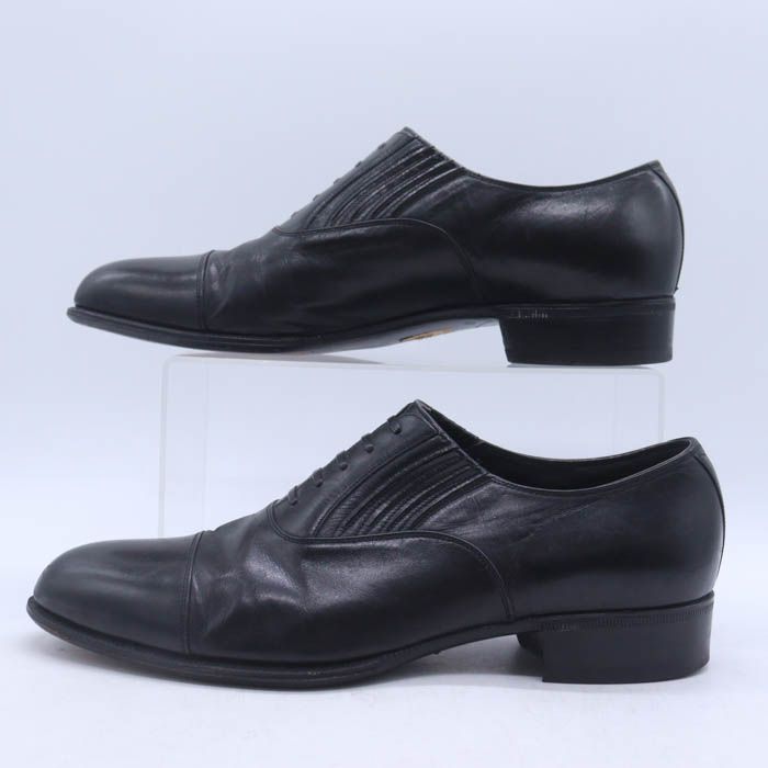  銀座ヨシノヤ ビジネスシューズ ストレートチップ 幅広 3 E ブランド ドレスシューズ 靴 黒 メンズ 25. ブラック Yoshinoya その他 靴