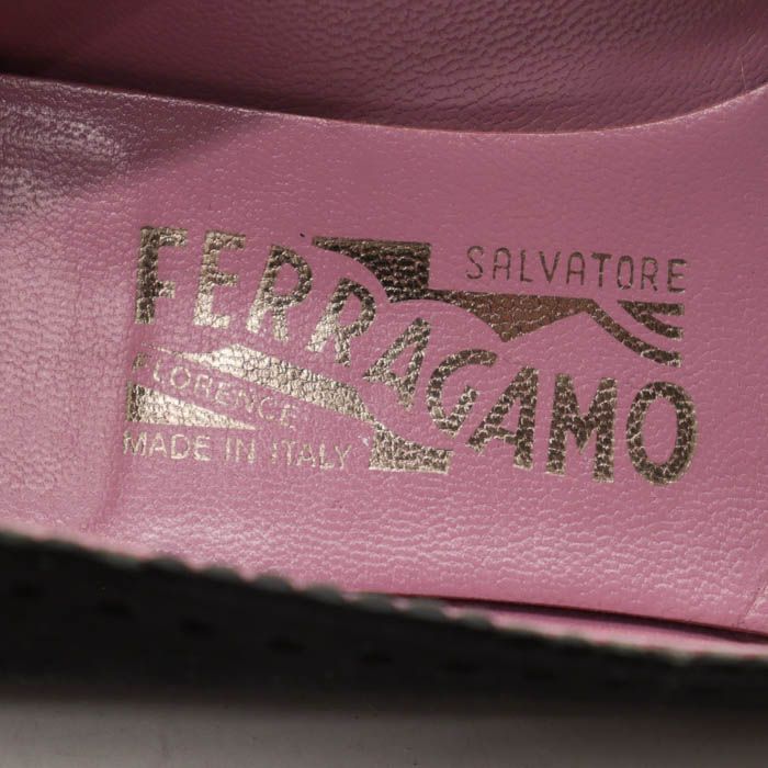 リボン フラットシューズ