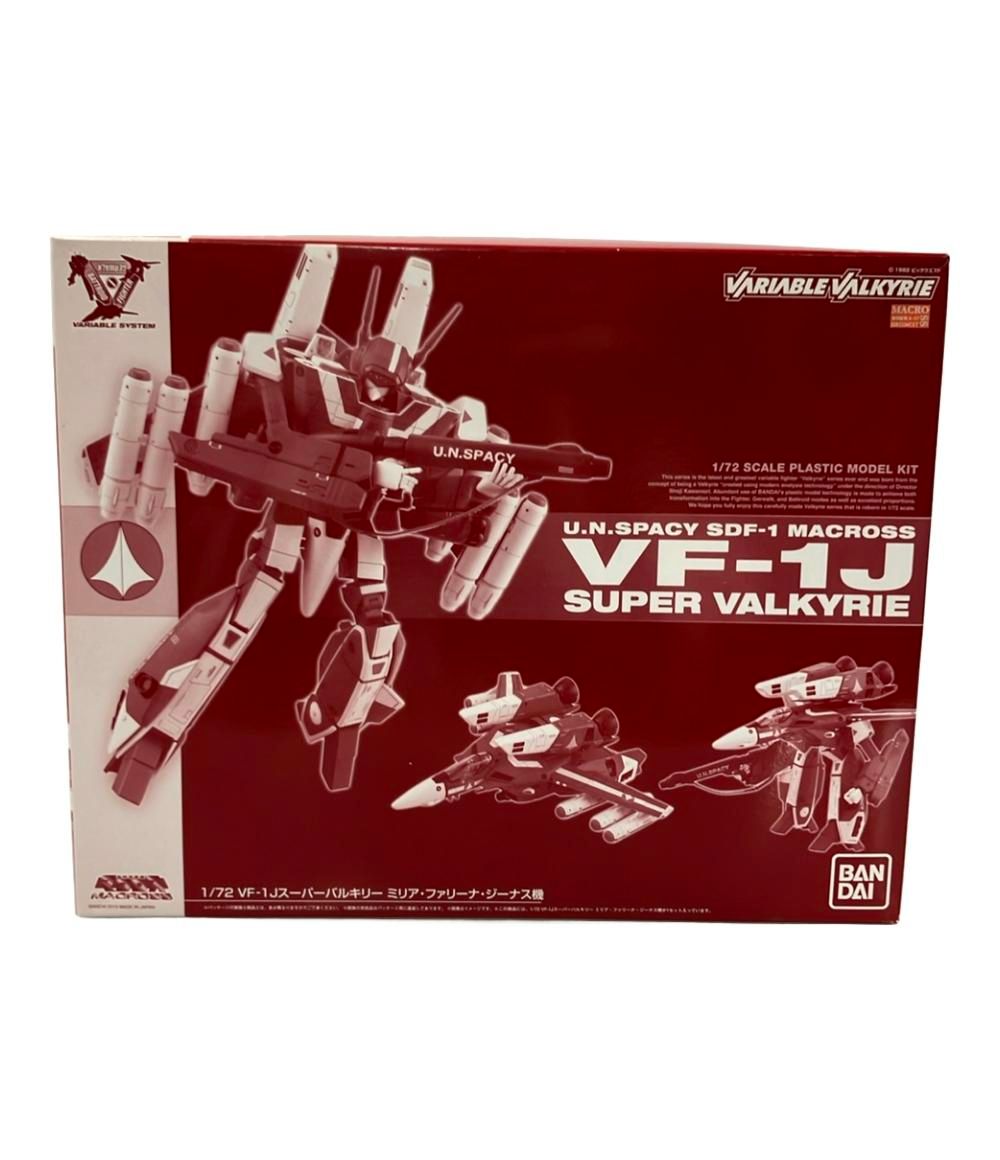 バンダイ 超時空要塞マクロス 1 72 VF J スーパーバルキリー ミリア ファリーナ ジーナス機 プラモデル