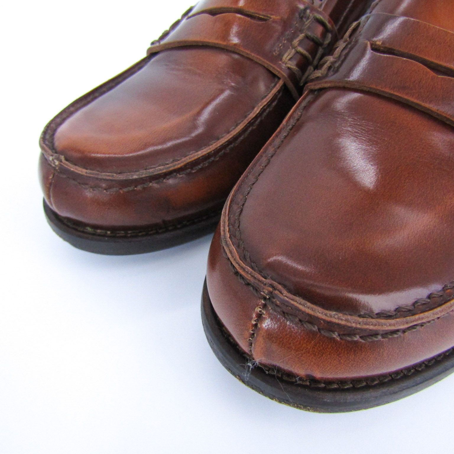 ファビオルスコーニ ローファー スリッポン 本革 レザー シューズ 靴 イタリア製 レディース ブラウン FABIO RUSCONI