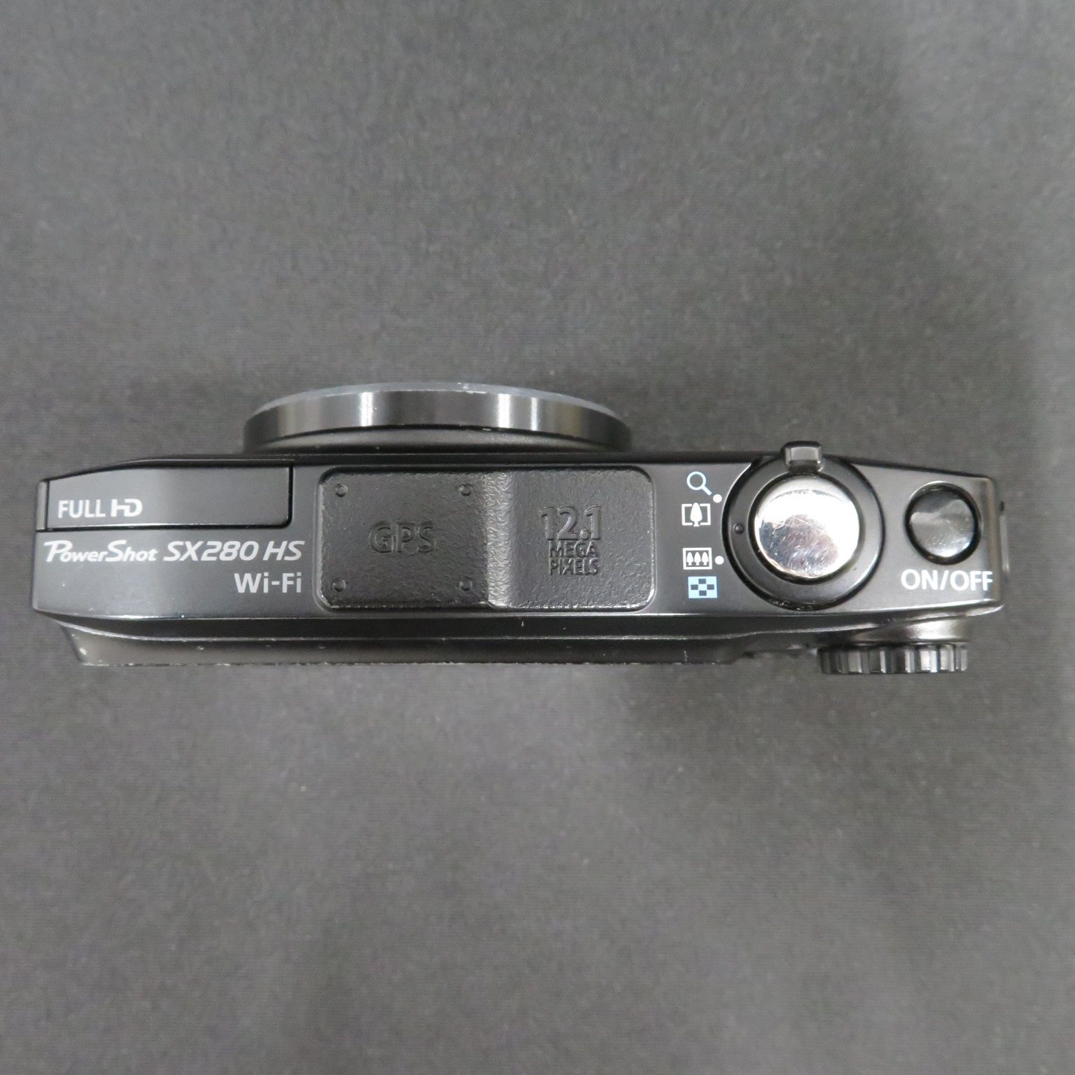 6565☆デジタルカメラ□SX280HS□純正バッテリー(NB-6LH)□充電器(CB