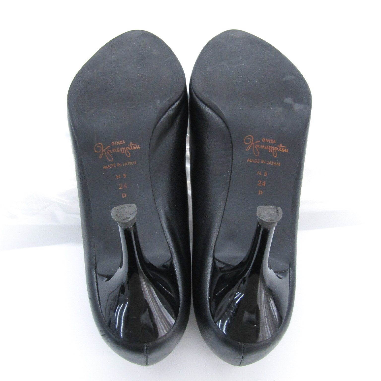 銀座カネマツ パンプス ビジュー ハイヒール シューズ ブランド 靴