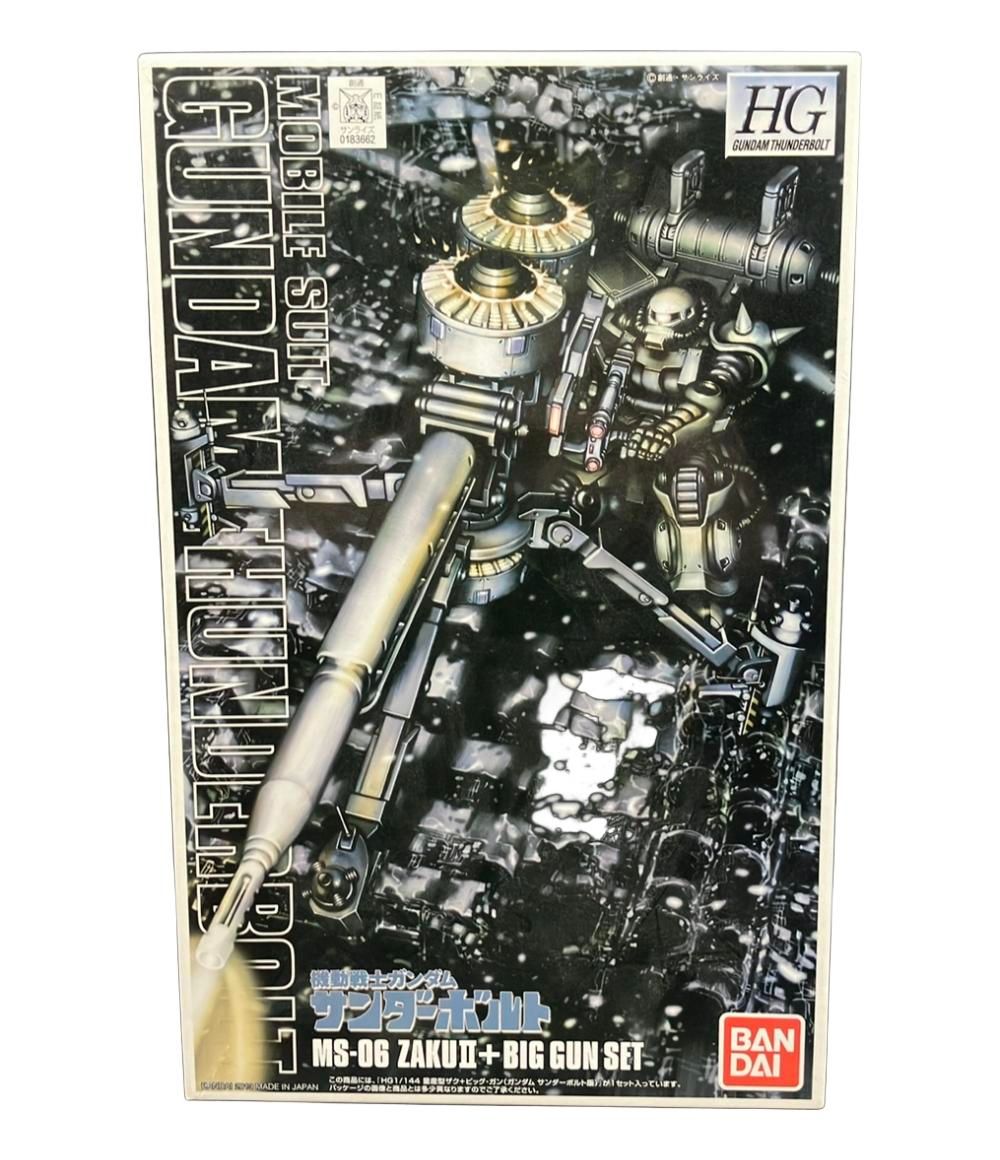 バンダイ 機動戦士ガンダムサンダーボルト HG 1 144 MS 06 量産型ザク ビッグ ガン ガンダム サンダーボルト版 プラモデル