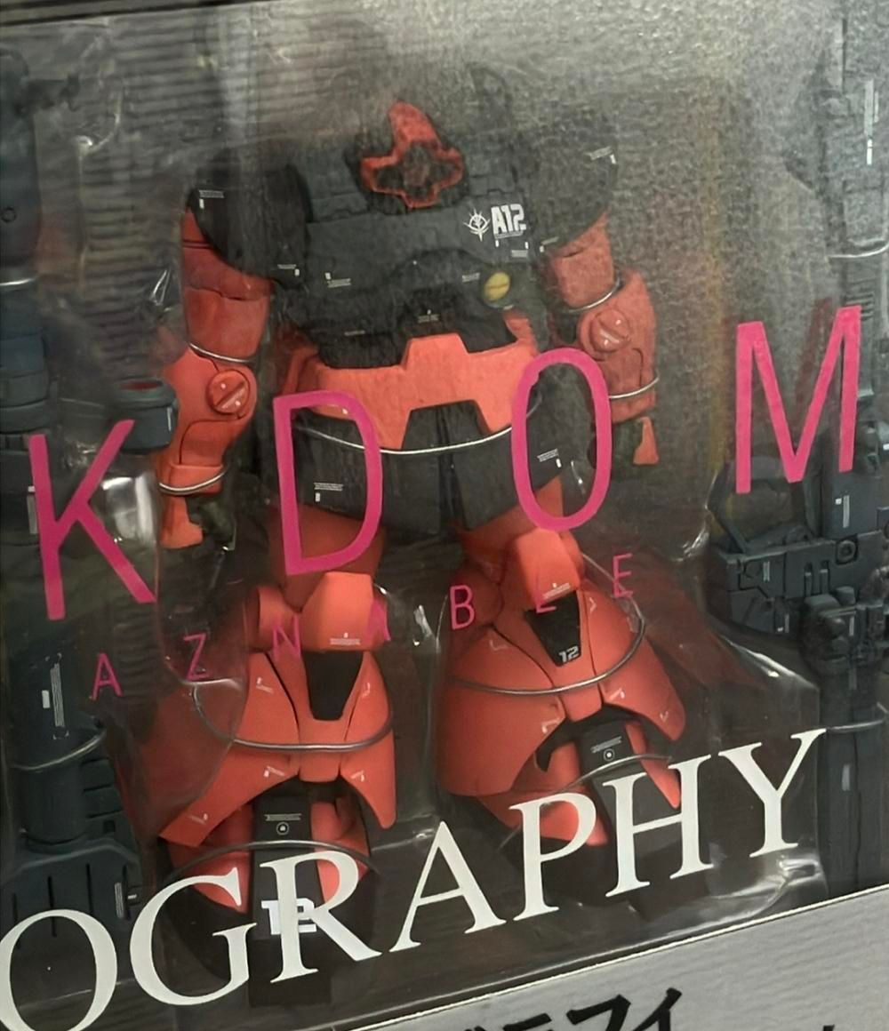 バンダイ 機動戦士ガンダム MS-09RS ジオノグラフィ #3004b シャア専用