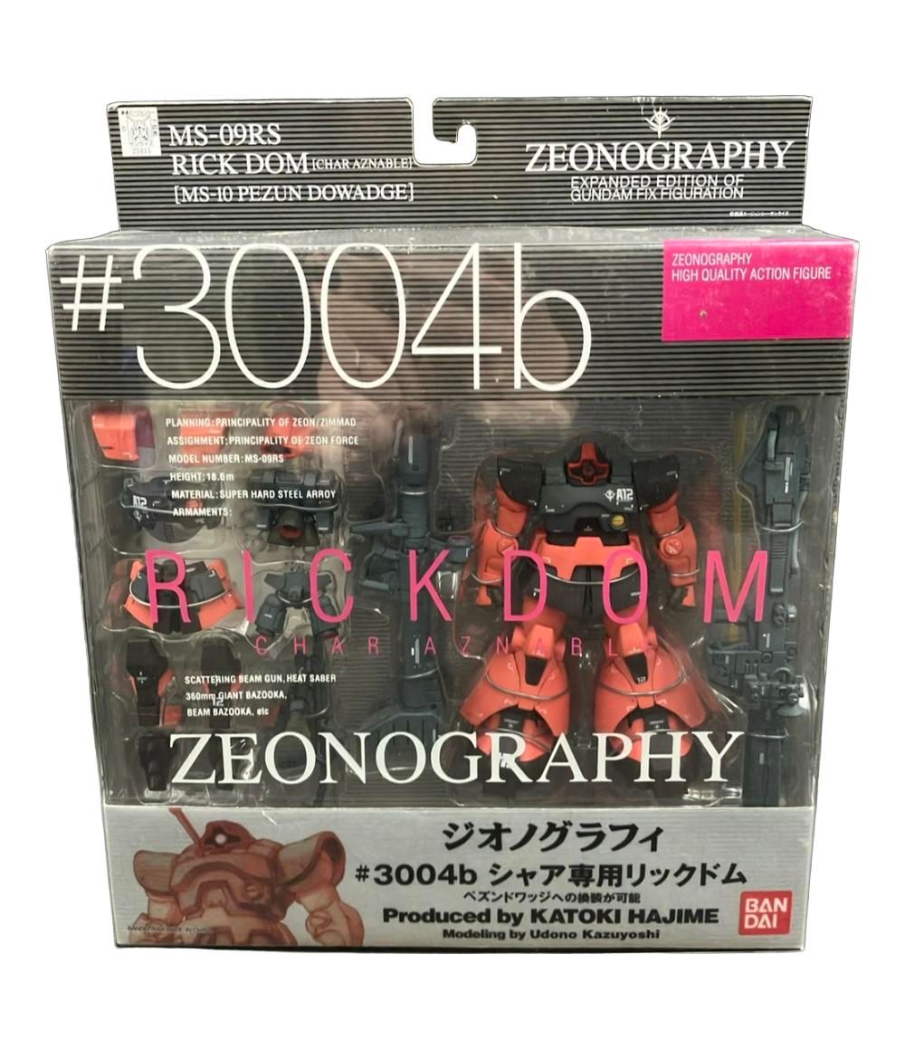 バンダイ 機動戦士ガンダム MS-09RS ジオノグラフィ #3004b シャア専用
