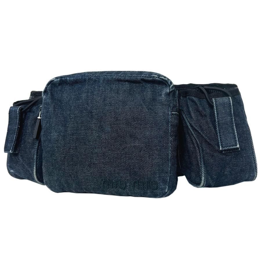 MIU MIU ミュウミュウ バッグ archive アーカイブ 90’s デニム ウエスト ヴィンテージ ボディバッグ