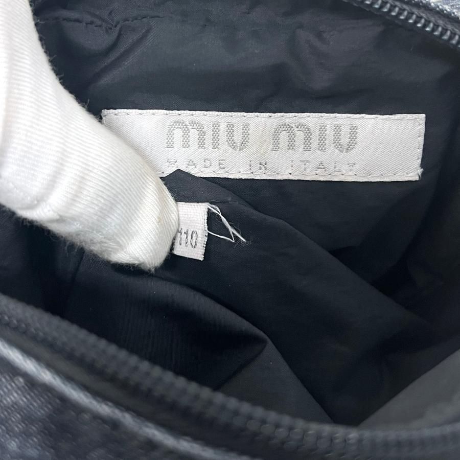 MIU MIU ミュウミュウ バッグ archive アーカイブ 90's デニム