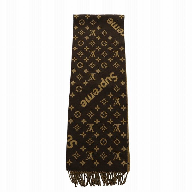 ルイヴィトン LOUIS VUITTON シュプリーム Supreme MP1891 マフラー  