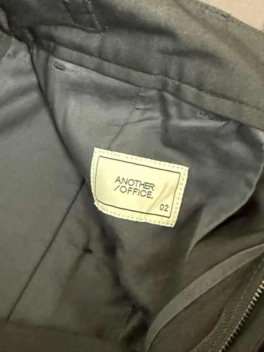 2 24aw ANOTHER OFFICE アナザーオフィス サンティアゴ スラックス