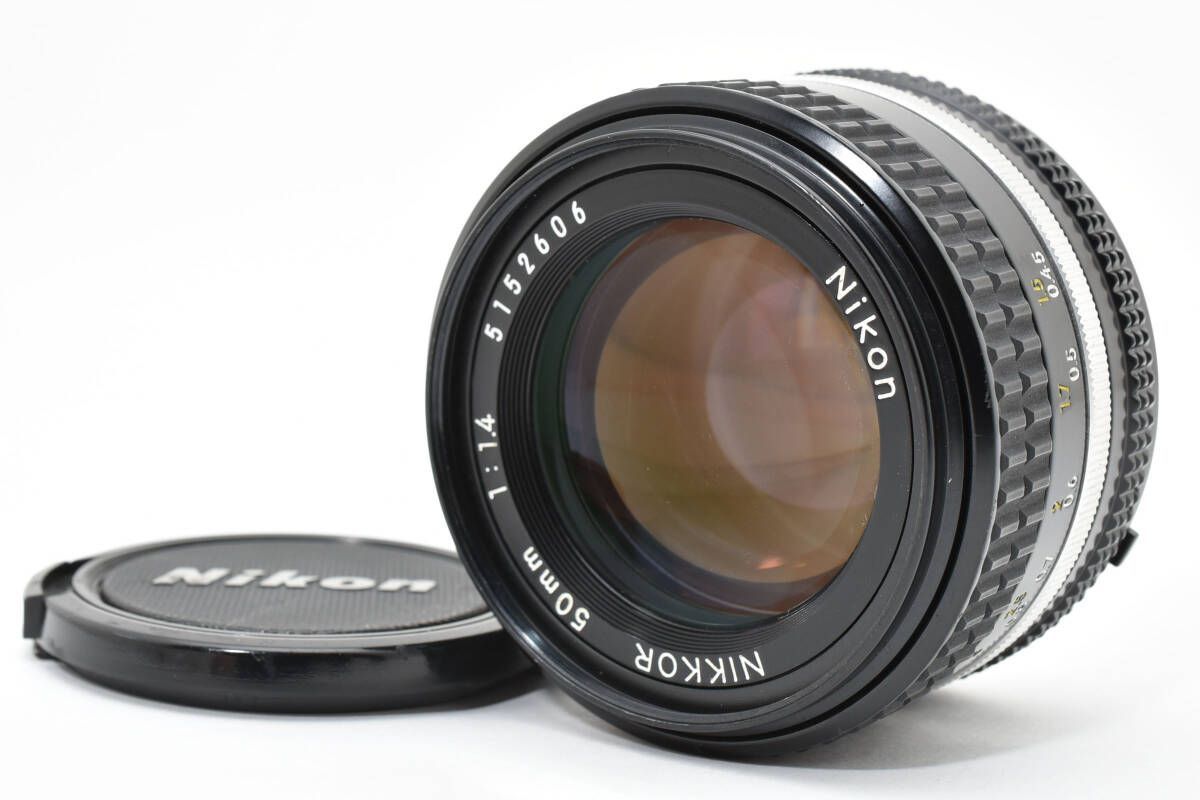 上品 ニコン Nikon Ai-S NIKKOR 50mm F1.4 L60 6519