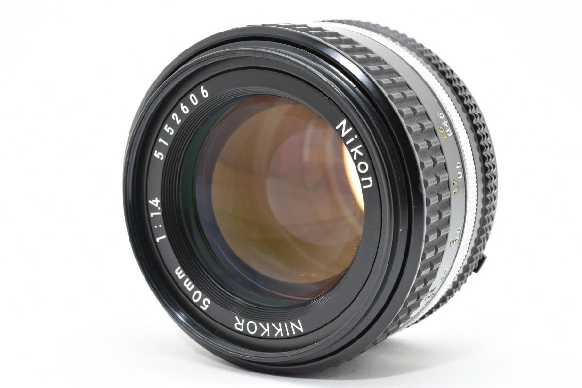 上品 ニコン Nikon Ai-S NIKKOR 50mm F1.4 L60 6519