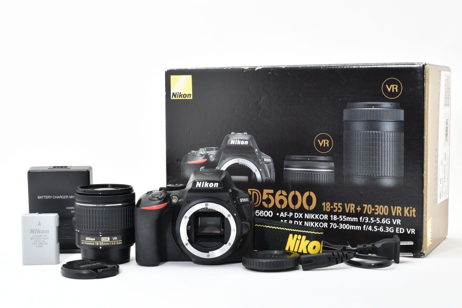 ニコン Nikon カメラ D5600 AF-P 18-55 VR レンズキット - メルカリ