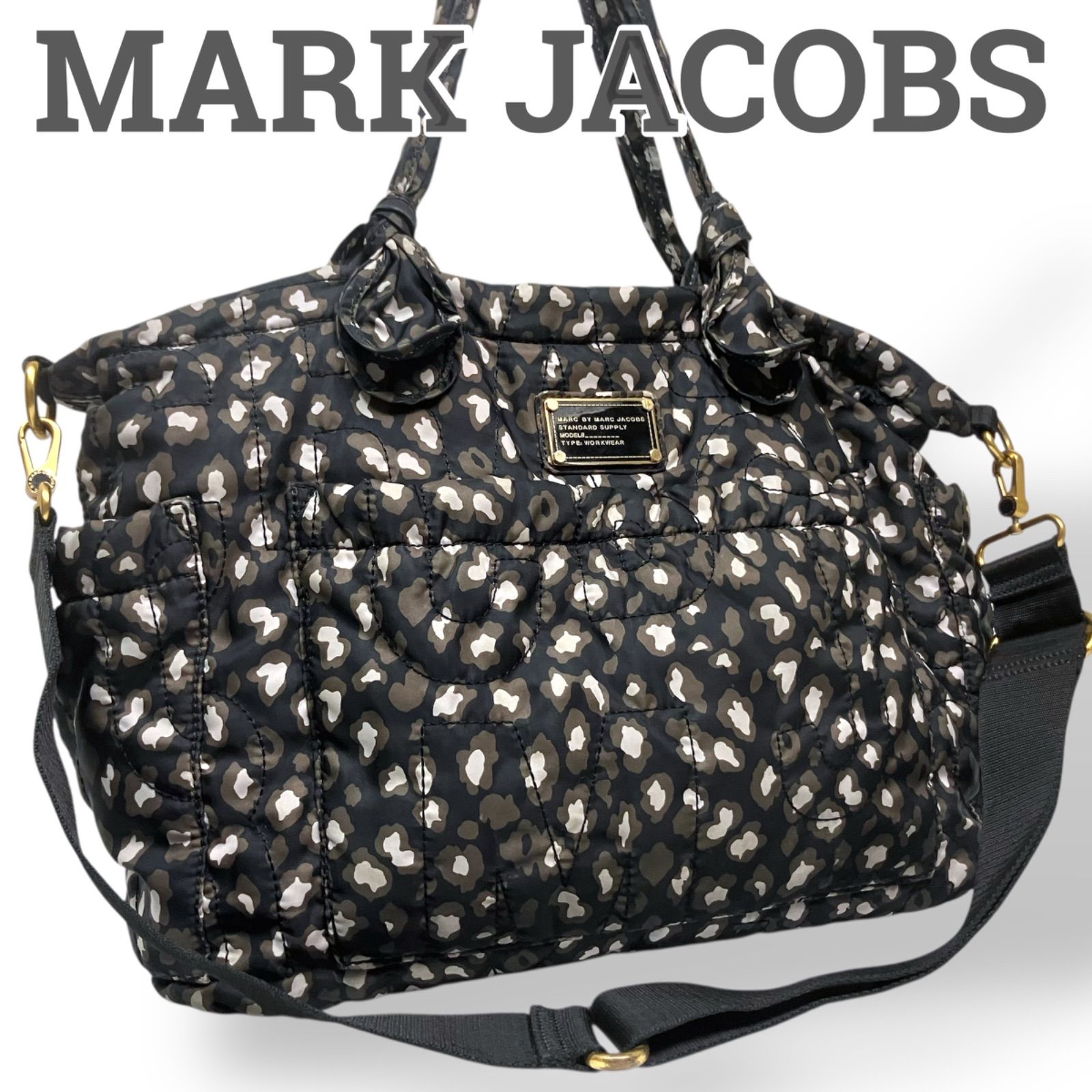 良品】MARK JACOBS マークジェイコブス ボストンバッグ 旅行バッグ