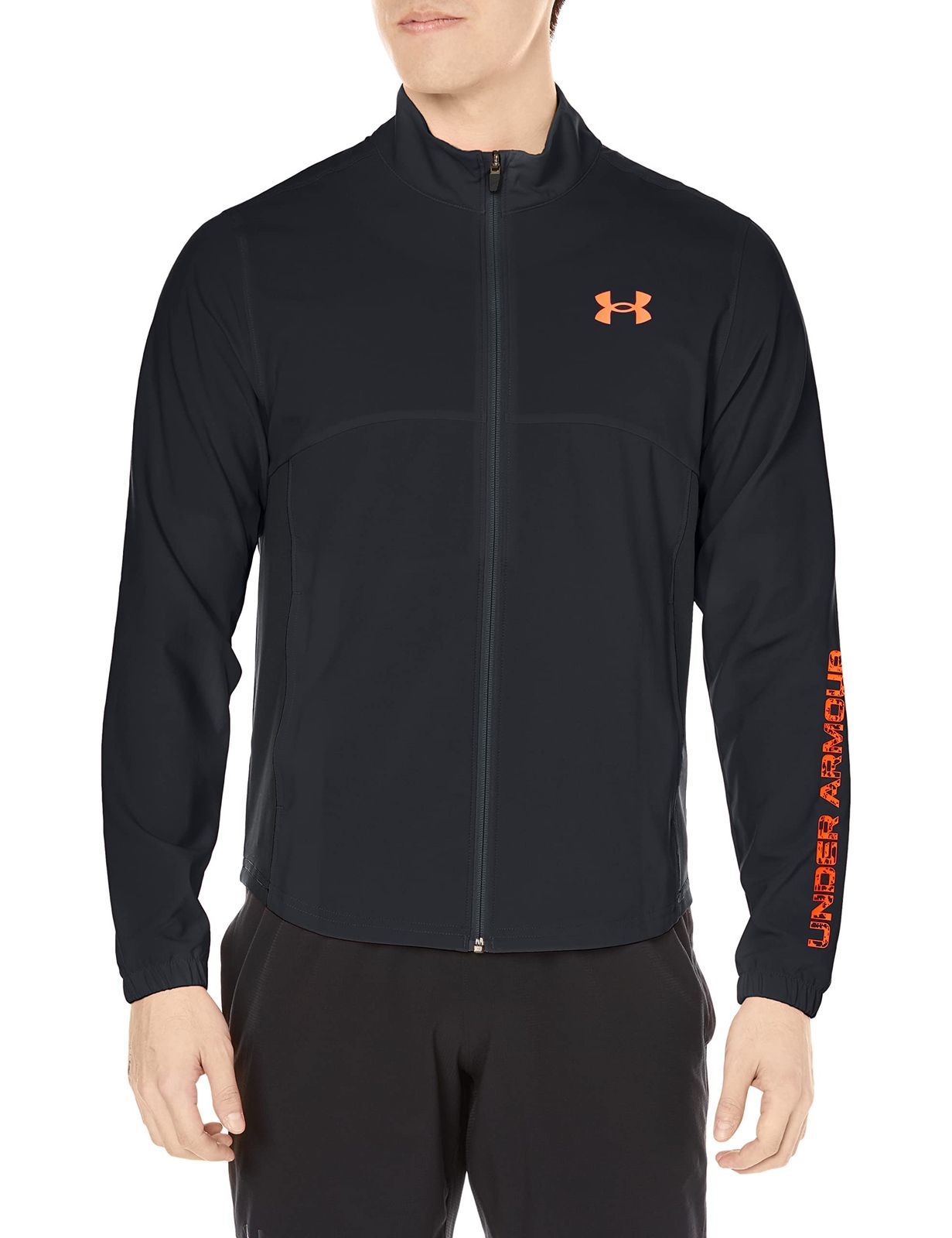 アンダーアーマー UA FRESH WOVEN FULL ZIPBlack After Burn LG Black L