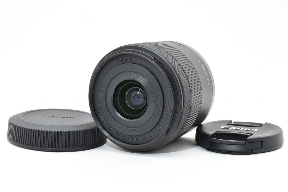 上品 キヤノン Canon RF-S14-30mm F4-6.3 IS STM PZ ブラック L22 7011