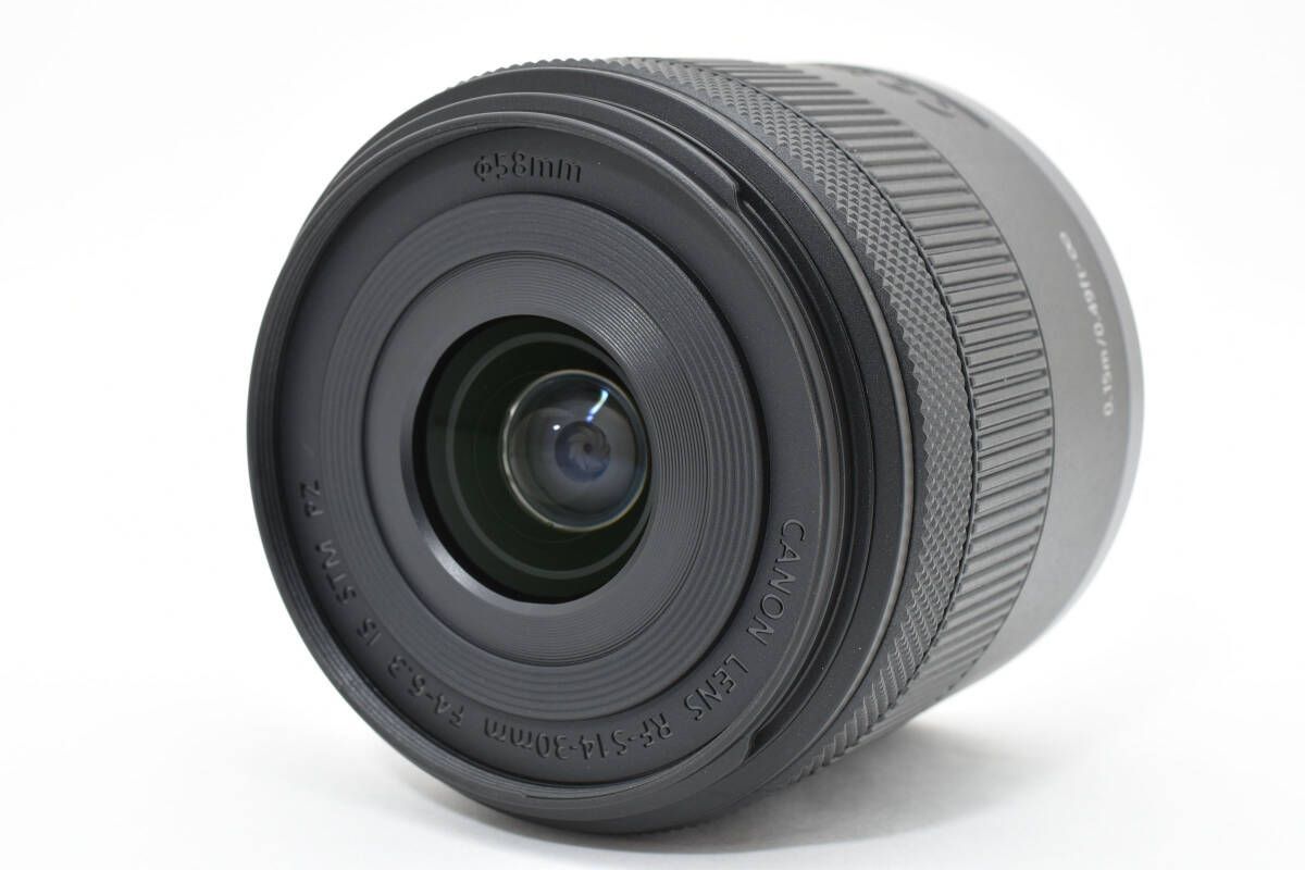 上品 キヤノン Canon RF-S14-30mm F4-6.3 IS STM PZ ブラック L22 7011