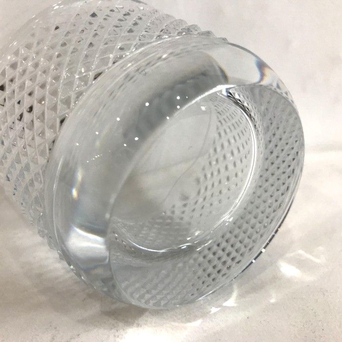 バカラ Baccarat ディアマン タンブラー ロックグラス クリスタル レーザー刻印あり WWW_OPDRERGINERDOGAN_COM