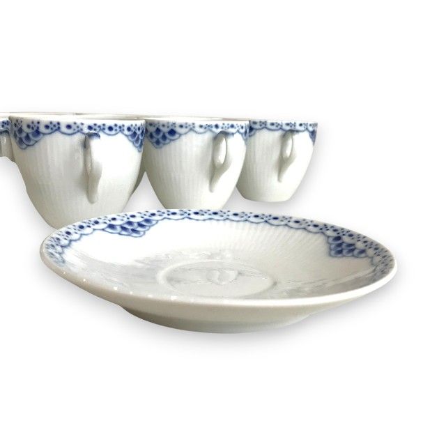 ロイヤルコペンハーゲン ROYAL COPENHAGEN プリンセスブルー Princess Blue カップ＆ソーサー 北欧食器 072 073 皿9枚 カップ10個 セット WWW_OPDRERGINERDOGAN_COM