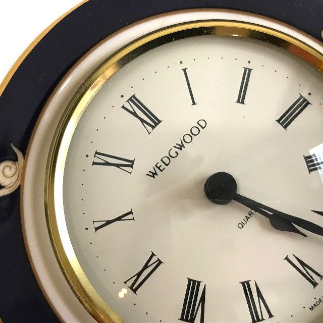 ウェッジウッド WEDGWOOD コーヌコピア マントルクロック 置時計 動作