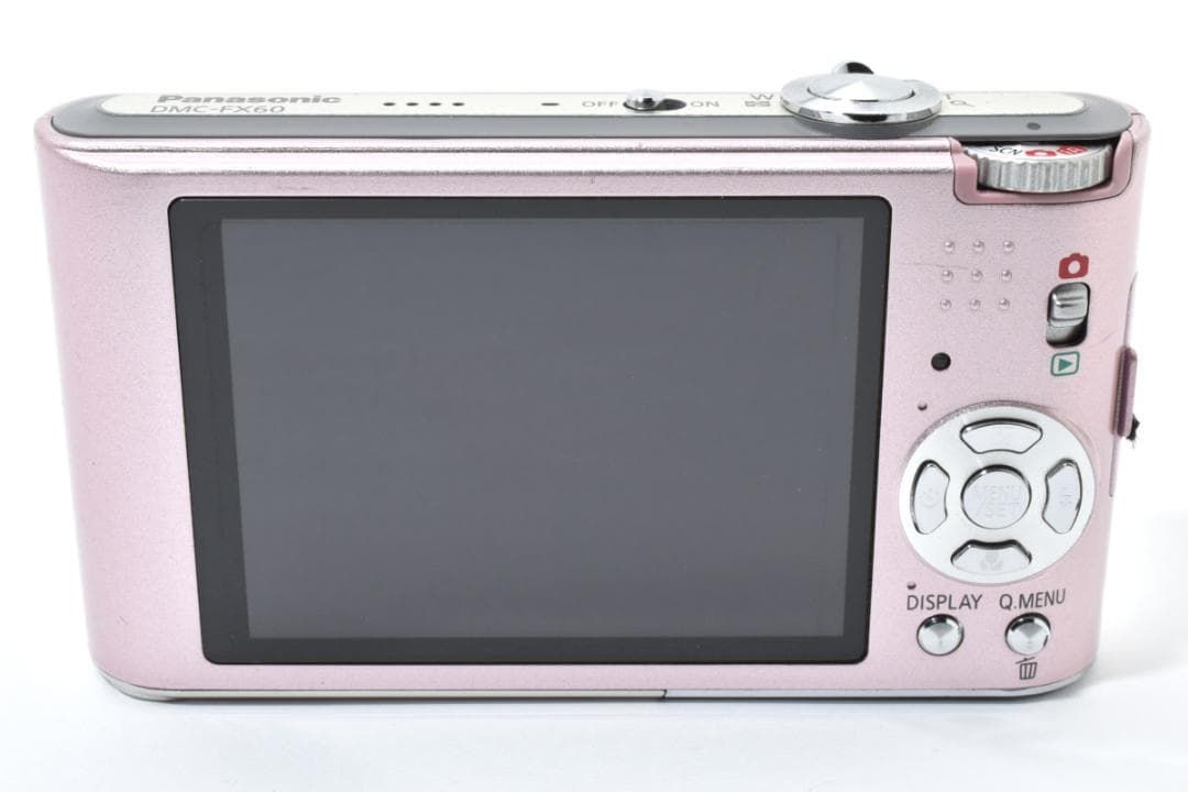 極美品 Panasonic デジカメ DMC-FX60 ピンク ☆美品☆パナソニック Panasonic DMC-FX60 ピンク #1454 - メルカリ