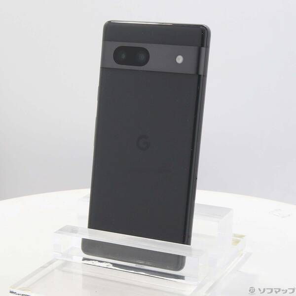 携帯電話、スマートフォン 【美品】Google Pixel 7a チャコール (2-7a