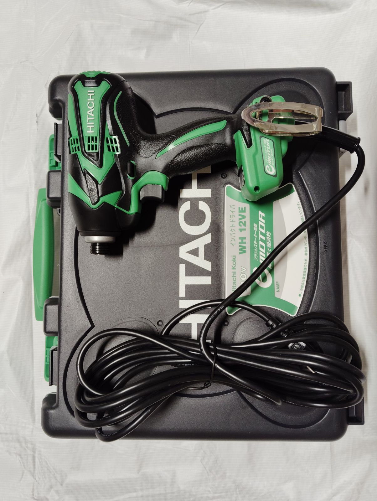 日立工機 現ハイコーキ 100VインパクトドライバーWH12VE